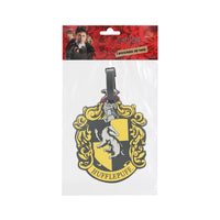 Hufflepuff luggage tag packaging (harry potter)