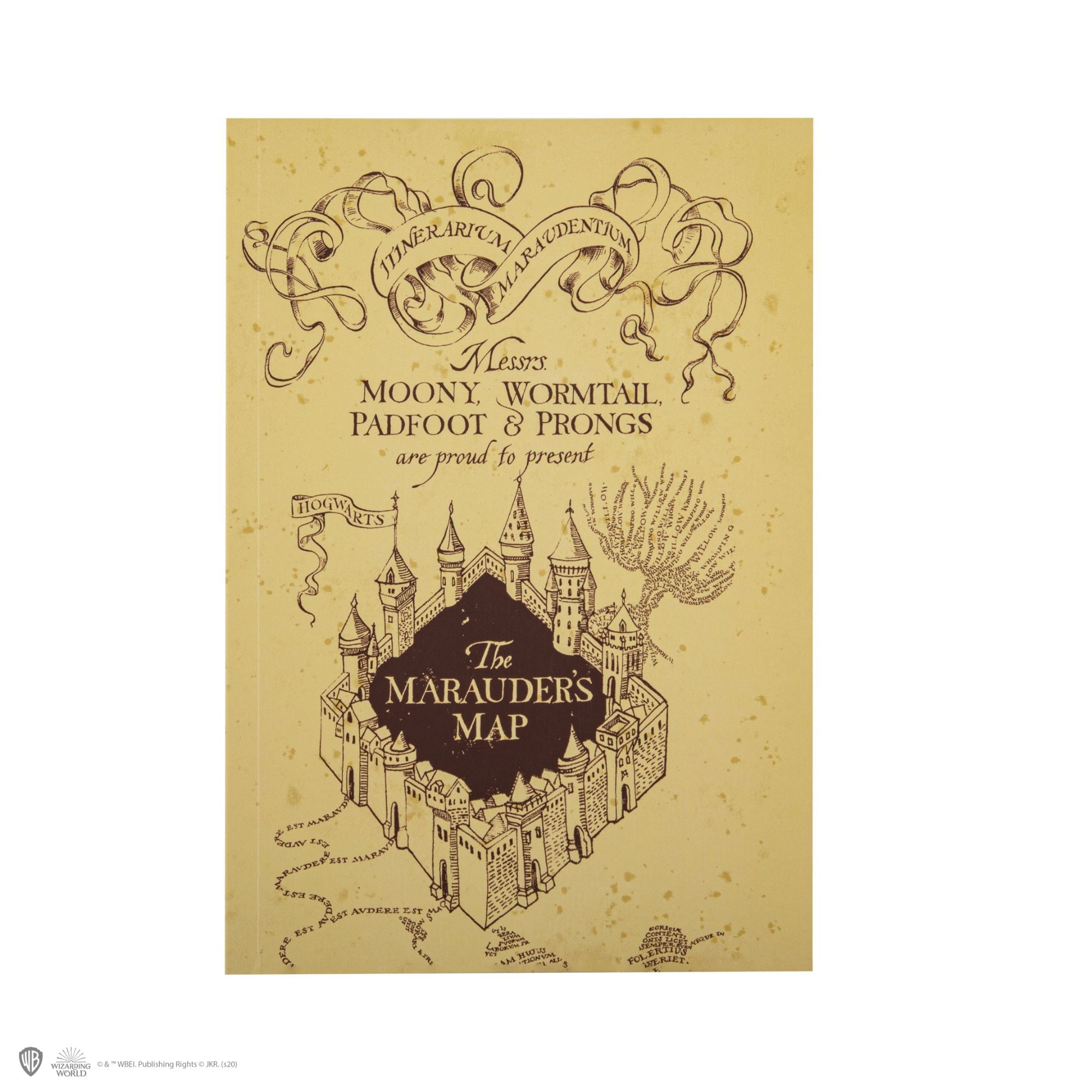 A5 Harry PotterThe Marauders Map Notebook : : Office Products