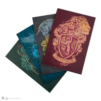 Set mit 4 Hogwarts-Häuser-Notizbüchern