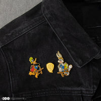 Set of 3 Bugs Bunny and Daffy Duck at WB Studio Pin Badges