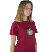 Hermione Gryffindor Quidditch T-shirt model (Harry Potter)