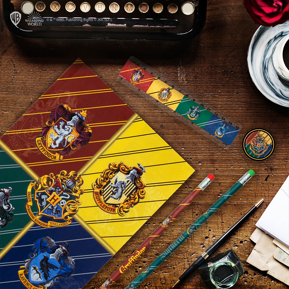 Set di cancelleria delle case di Hogwarts