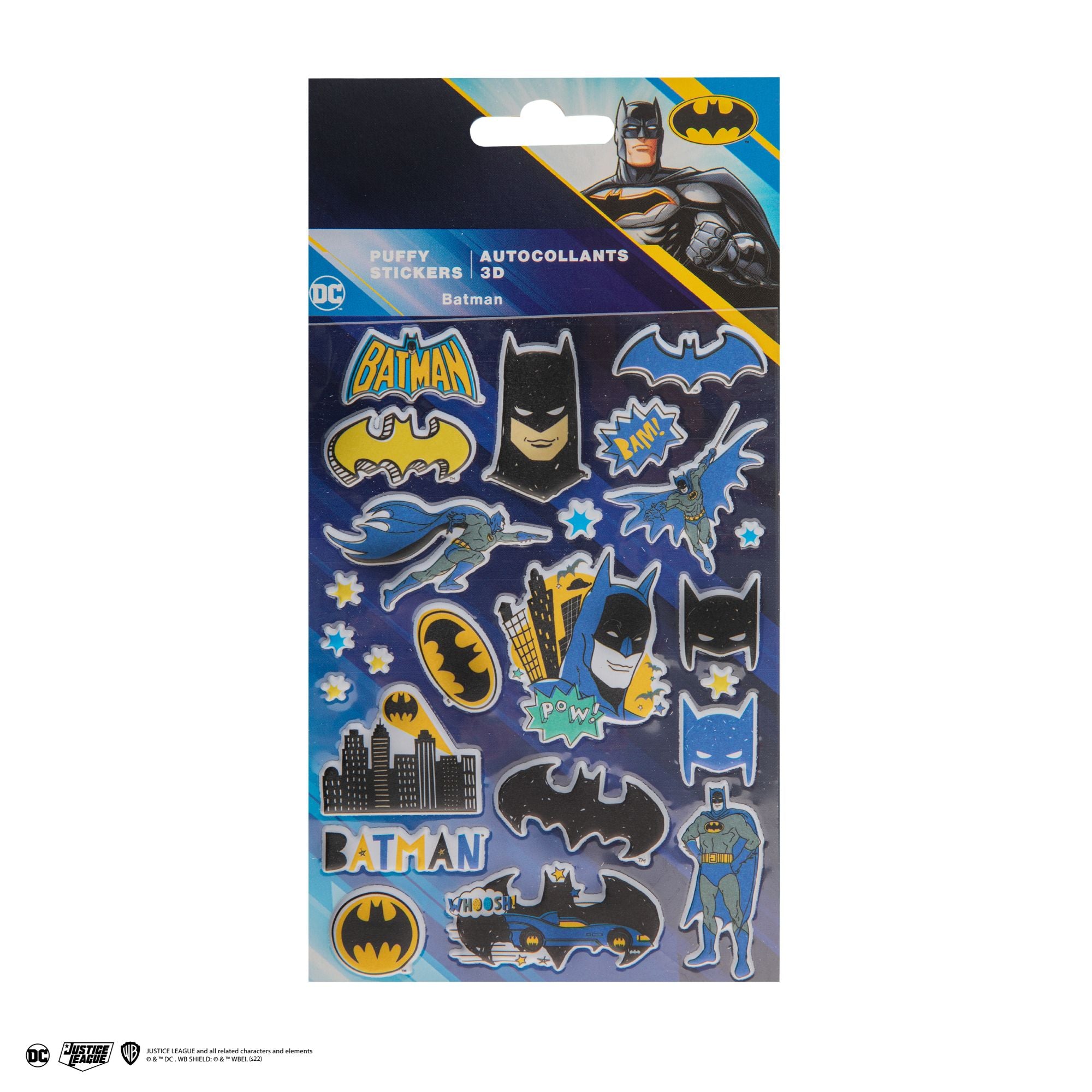 Puffy Foam Sticker Batman, DC Comics