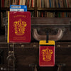 Juego de funda para pasaporte y etiqueta de equipaje de Gryffindor