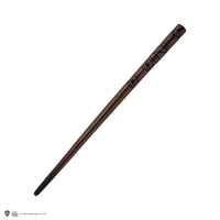 Penna a bacchetta Cedric Diggory con supporto e segnalibro lenticolare