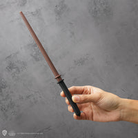 Penna a bacchetta Draco Malfoy con supporto e segnalibro lenticolare