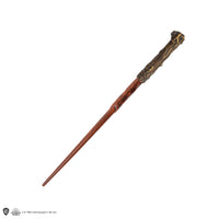Penna bacchetta magica di Harry Potter con supporto e segnalibro lenticolare