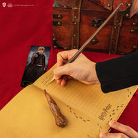 Ron Weasley Wand Pen con soporte y marcapáginas lenticular