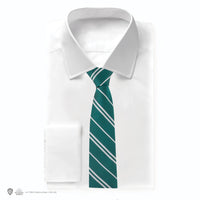 Slytherin-Krawatte mit gewebtem Wappen für Kinder