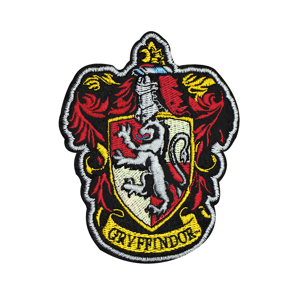 Aufnäher/Wappen Hogwarts Houses Deluxe, Harry Potter